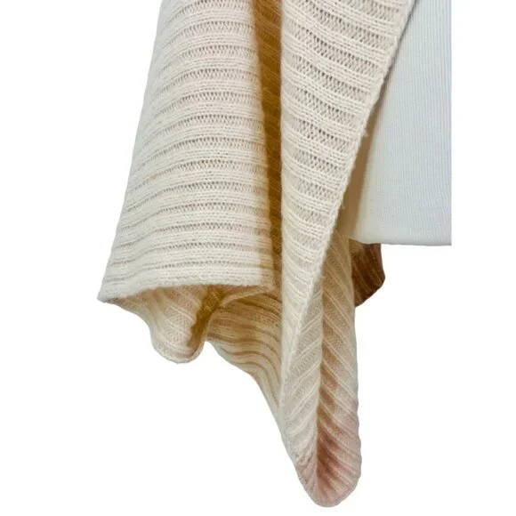 Pink Two Toned Open Knit Kimono Cardigan | Coastal Cowgirl Balletcore Boho Luxe - Picture 4 of 10